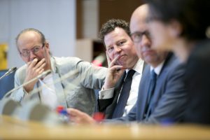 MEP Morten Helveg Petersen in the Panel at the launch of Energy Solutions on April 6th 2016